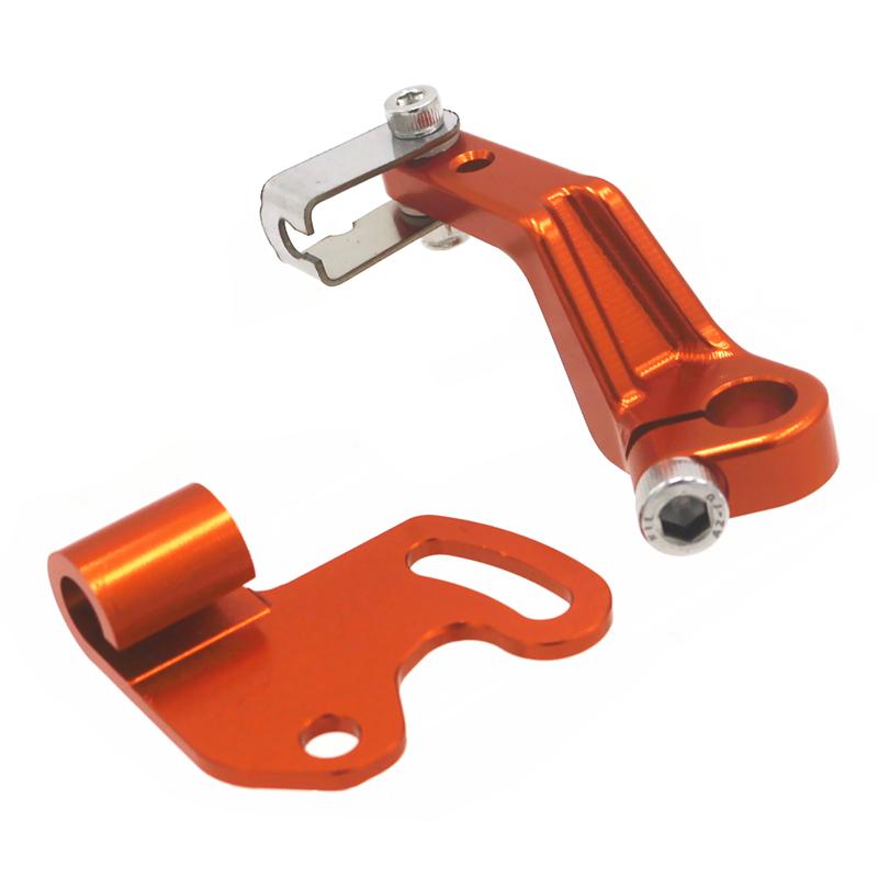 

Рычаг сцепления для мотоциклов, легкая система тросов для DUKE790 DUKE-790 790 ADV Adventure 18, один палец NO LOGO Orange