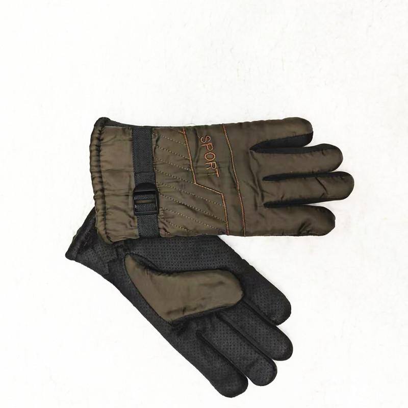 Outdoor Adult Warm Gloves Winter 2 Cotton Fleece Gloves Ski Motorcycle Riding