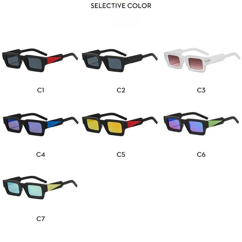 Women's sunglasses men's retro square sunglasses