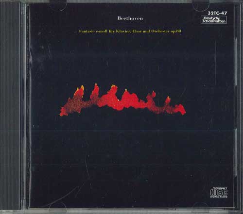 CD BEETHOVEN - Choral Selections: Berlin Rundfunkc 32TC47 GERMAN CHARLES  1985 Japan Obi Classical Used