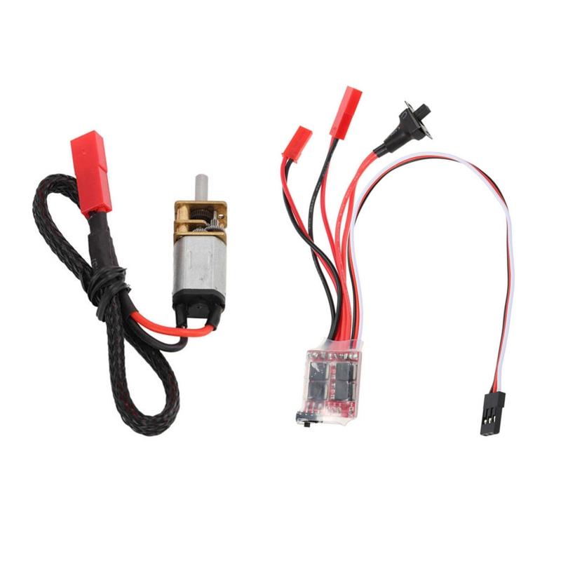 11.8x0.47x0.39in Remote Control Model Car Brushed ESC for Car Toy Speed Controller Upgrade Accessories Fine Material