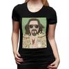 The Dude The Big Lebowski TShirt for Women ONeck Streetwear T Shirts Womens Short Sleeve Summer Clothes Tops