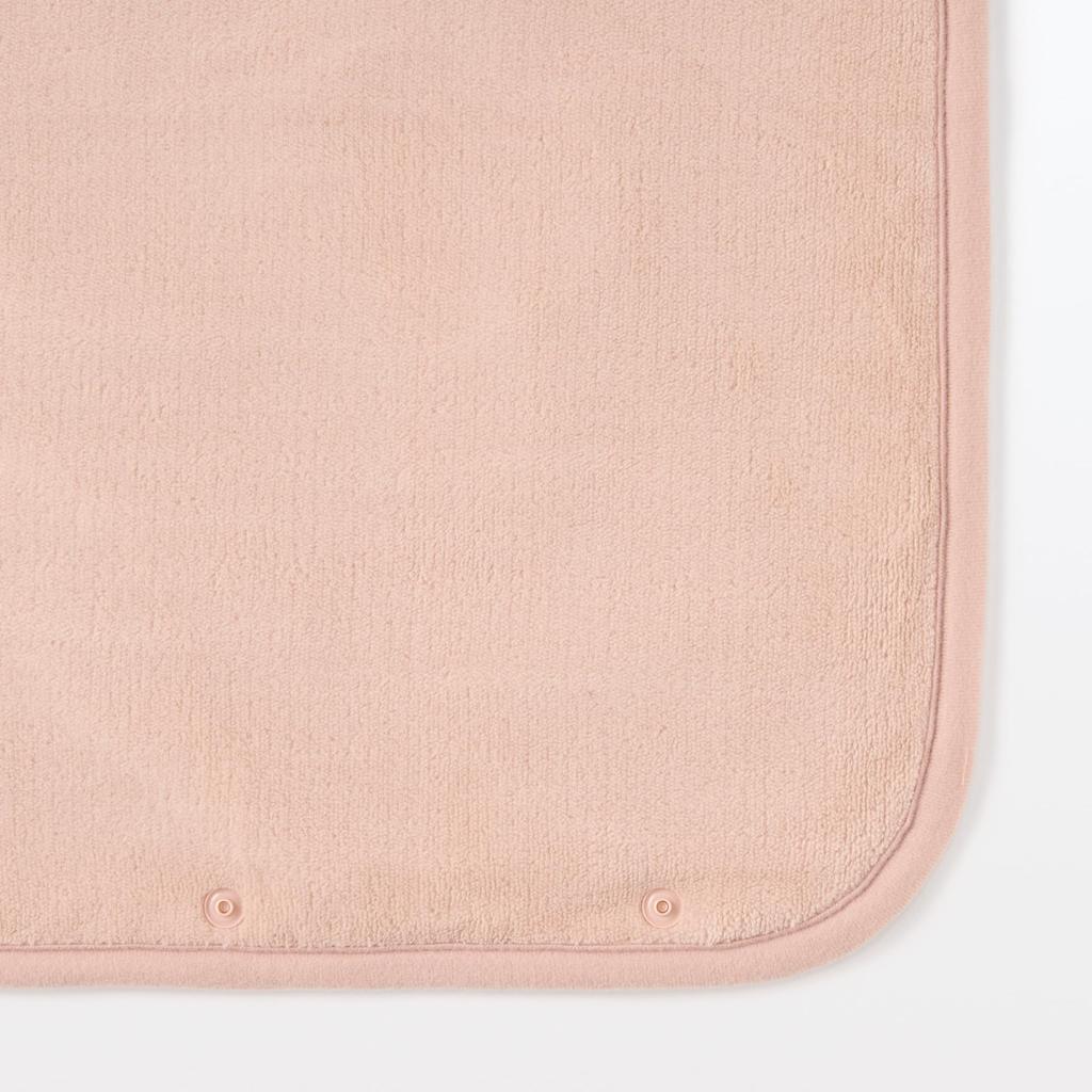MUJI Wearable Electric Smoky Width 130cm x Depth Blanket, Pink, 80cm, MJ-EHB13SPKP/84390937