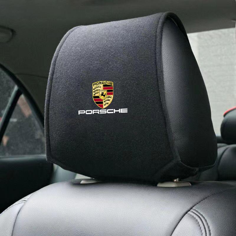 Auto Innenraum Sitz Kopfstütze Matte Staubschutz Schutzpolster für Porsche 911 718 Cayenne Panamera Macan Boxster Carrera-GT 928 944 968