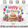 Party Backdrop Flat Event Photo Background Birthday Party Decor