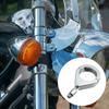 ACROPIX Motorrad Blinker Gabelklemme Kit Universal 41mm Chrom 2 Stück