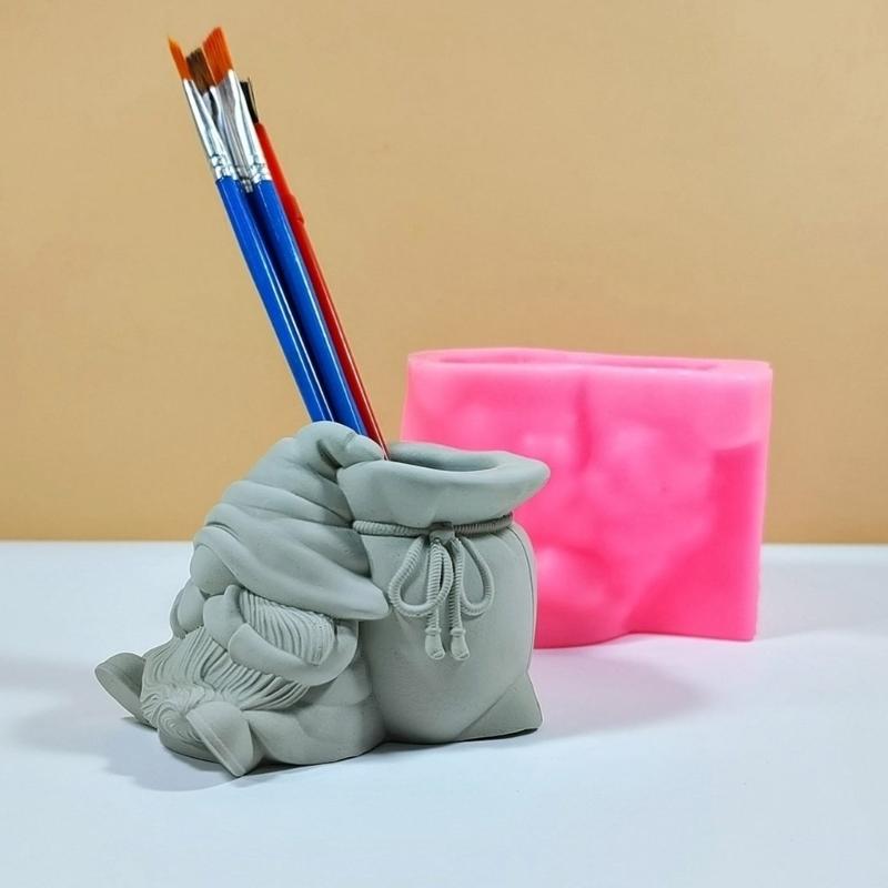 Vaze suculente unice Matrite pentru suport pentru pixuri Forme frumoase din silicon pentru ghiveci Forme flexibile pentru containere pentru proiecte de artizanat