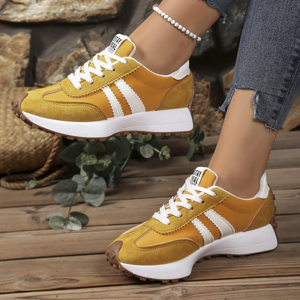 Ladies' Shoes, Thick Soled Shoes, Non Slip Shoes, Breathable Shoes, Casual Shoes, Low Cut Sports Shoes, Suitable for All Seasons, Wear-resistant