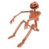 2Pcs Haunted House Prop Full Body with Movable Joints Outdoor Decor Halloween