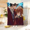 Anime M-My LittleS MonsterS Throw Soft Warm Throw Blanket for Bedroom Living Room Bed Travel Camping Picnic Gift