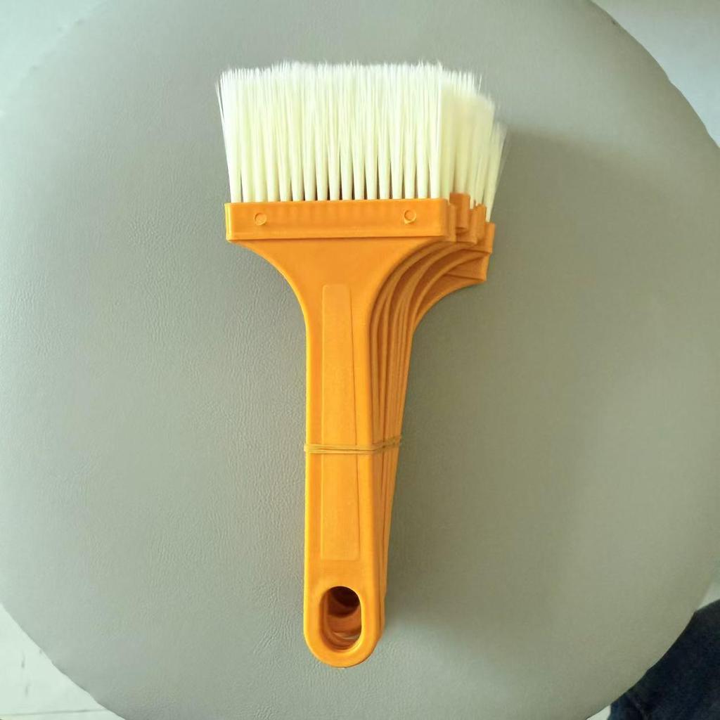 "Durable High-Temperature Resistant Plastic Brush for Cleaning, Painting, and Barbecuing"