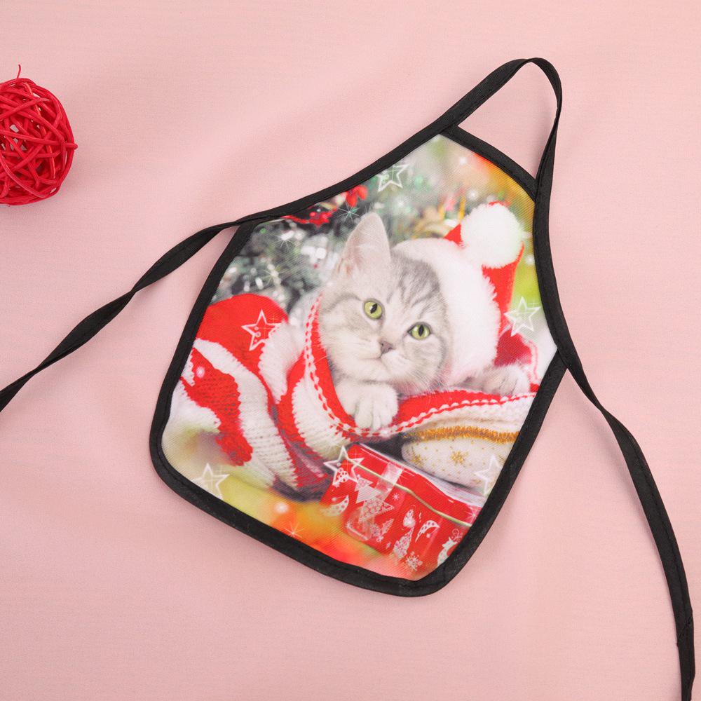 Vánoční dekorace Mini vánoční zástěra Sada na láhev vína 11 stylů Bar KTV Sada na láhev