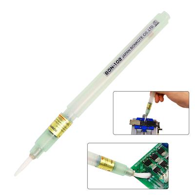 1Pcs 102 Flux Pen Löten Kolophonium Lotpaste Werkzeug Applikator Pinsel Kopf Keine Reinigung Für Bga Löten