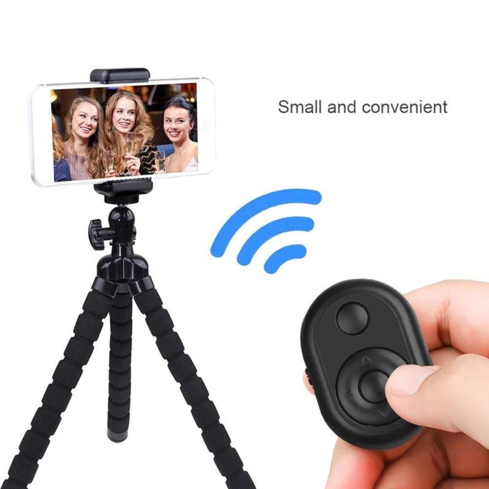 Bluetooth Camera Remote Control for iOS/Android Phones Click Photos & Videos, Mini Wireless Phone Mobile e-Book Page Turner
