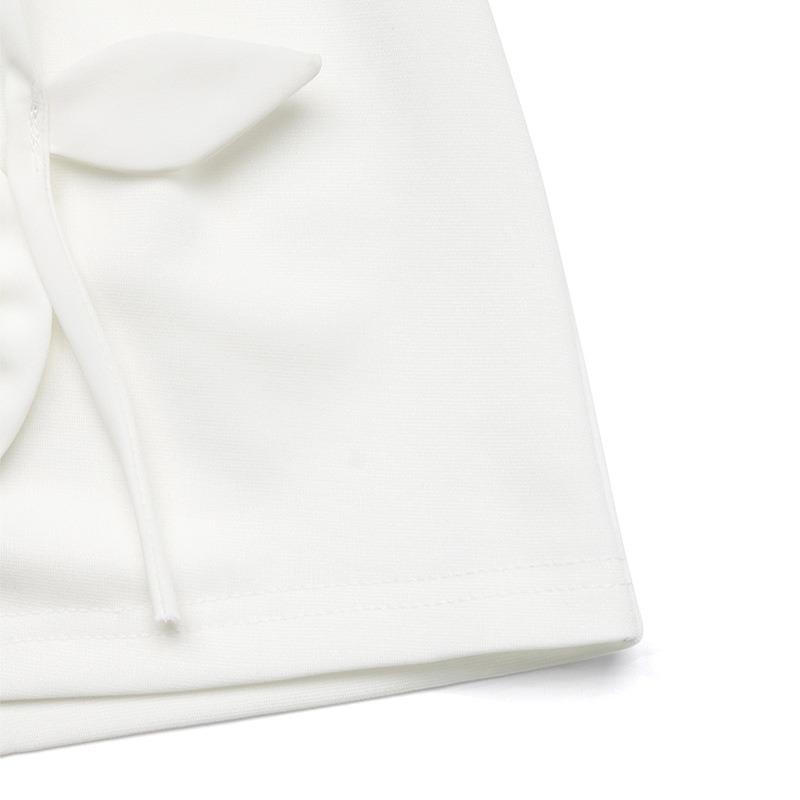 Pantaloni Scurți de Vară pentru Femei, Noi, cu Patchwork de Flori Tridimensionale, Pantaloni Scurți Seniori cu Culoare Solidă și Talie Elastică