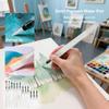 12pcs Water Storage Solid Pigment Water Pen Flat Head 12pcs/set  Planner Decoration