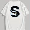 S Eagle Logo T-Shirt,Soft Breathable & Fade-Resistant, Classic Fit for Daily Casual Wear