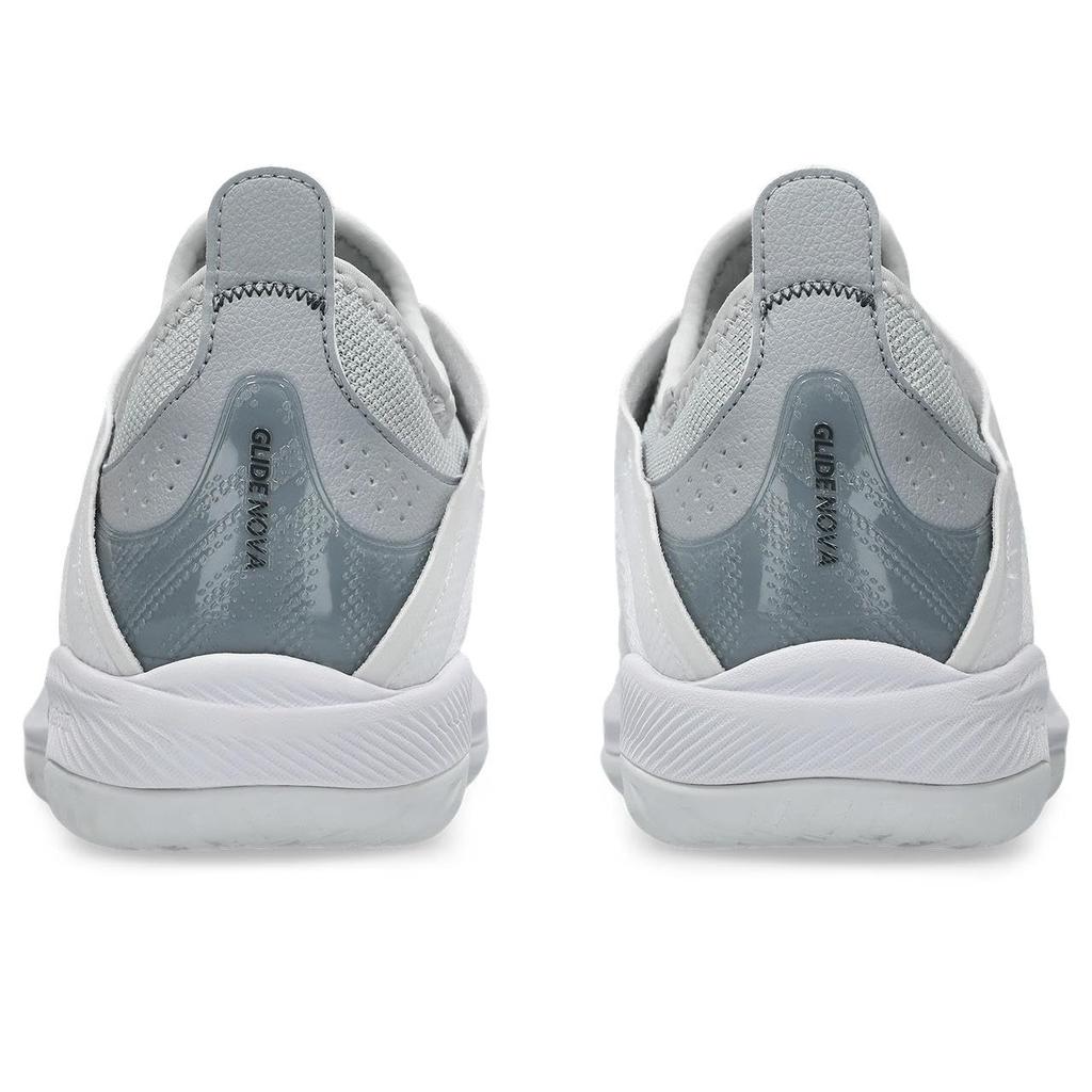ASICS GLIDE NOVA FF 3 Basketball Shoes Size 103 Size 2E (1063A072), Unisex, (White/Piedmont Gray), 25.0 cm,
