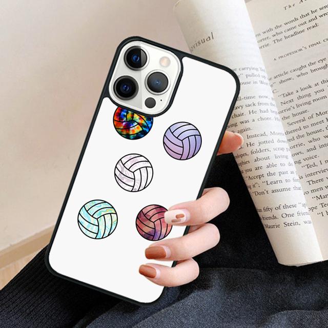 

Volleyball Sports fashion Phone Case Back Cover for iPhone 17 Air 16 15 14 13 11 12 Pro Max Plus Fundas Coque iPhone 13