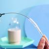Bending Stainless Straw Brush Cleaner Soft Hair Suction Glass Tube Cleaning Brushes Baby Kids Bottle Brush Long Handle Reusable