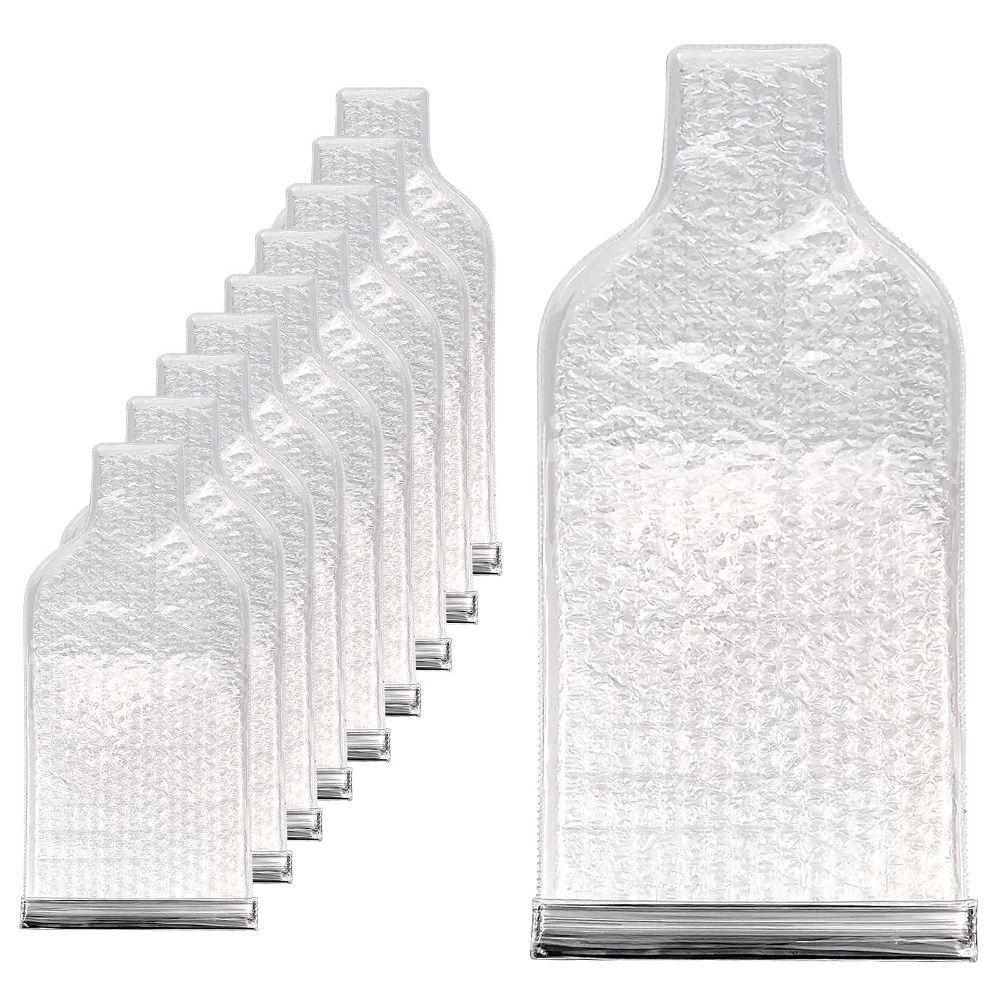 

6 шт. прозрачных винных шкур для путешествий поливинилхлоридная винная дорожная сумка самолет самолет