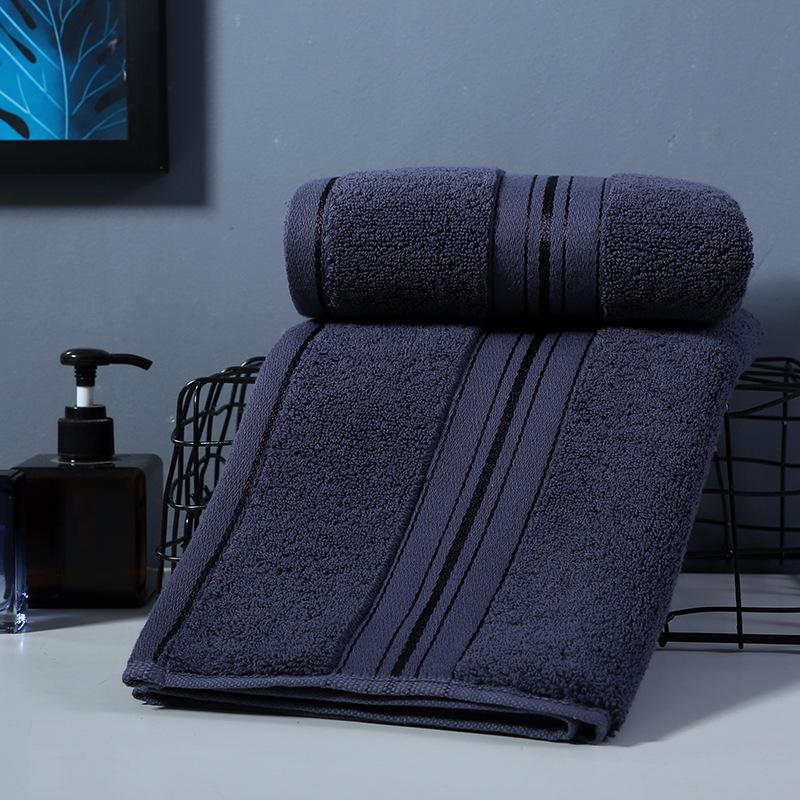 Pure Cotton 140g Hotel Face Wash Towel - Thick, Soft & Absorbent 34x76 cm