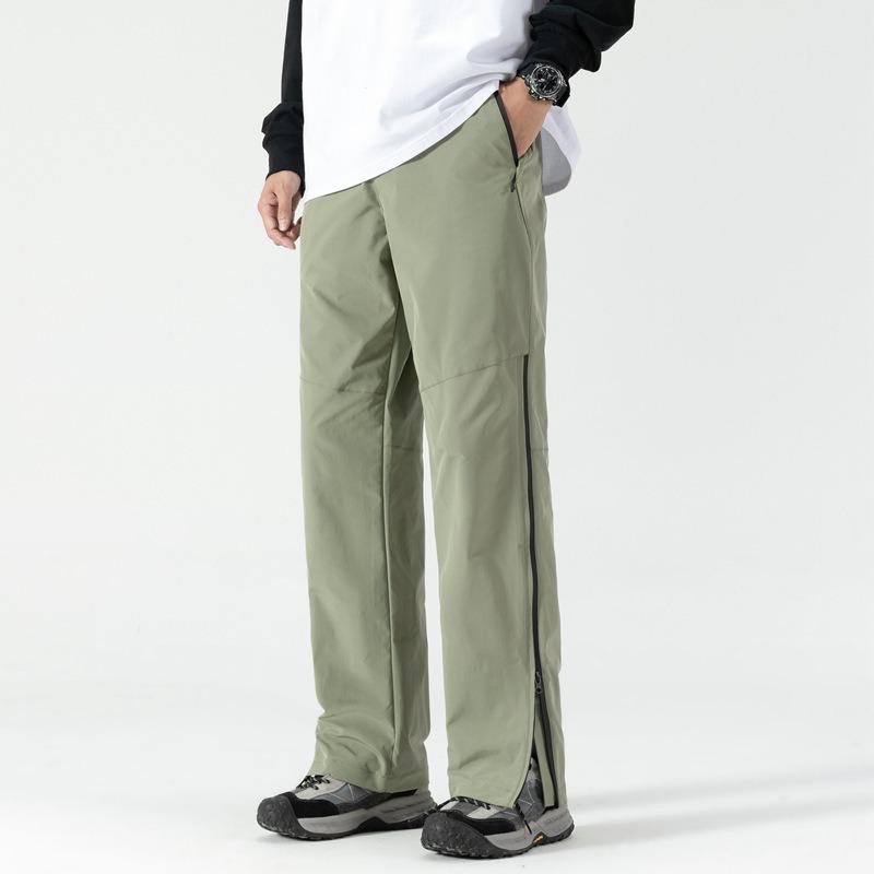 Overalls boys spring and autumn new straight loose casual pants drape straight waterproof charging pants
