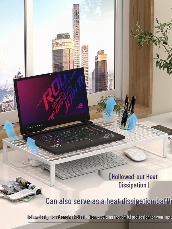 Adjustable Laptop Stand with Wireless Charging