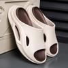 Fashion New Style Eva Men's Sandals Thick Bottom Beach Sports Mans Slipper Outdoor Bathroom Non-slip Personality Main Push Male Footwear