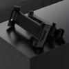 The car headrest tablet phone stand is 360° rotatable and extendable for installation, compatible with all smart devices