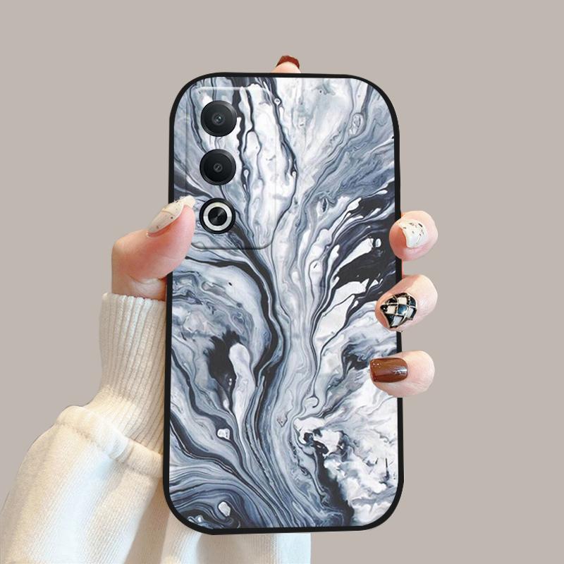 For Oppo A80 5G Case A3 Pro CPH2639 Shockproof Soft Silicone TPU Phone Cover For OPPO K12x A3x 5G Fashion Luxury Fundas Cases