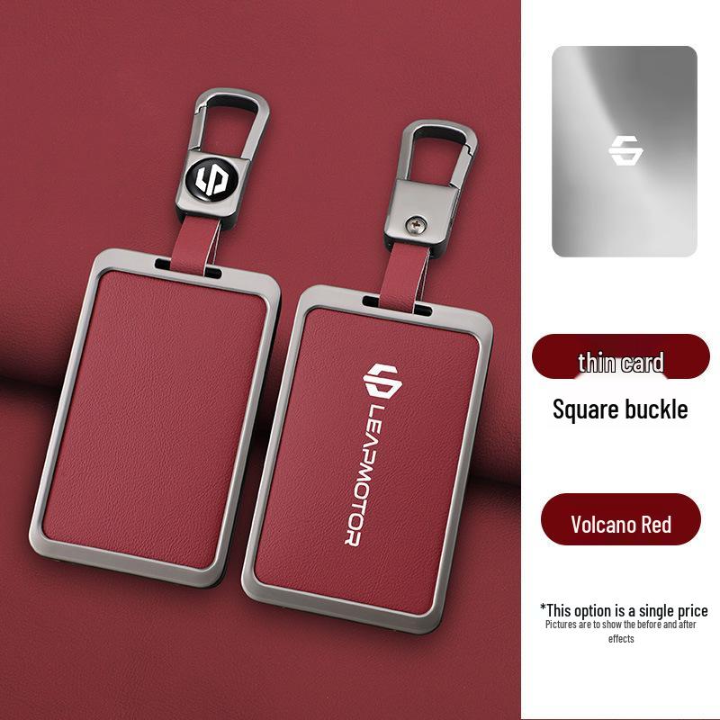 Pokrowiec na kluczyk NFC Leapmotor C10 2024 - Metalowa obudowa i uchwyt dla mężczyzn
