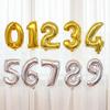 Gold Number Balloons 40 Inch Foil Balloon Adult Kids Birthday Anniversary Decoration Party Gold 0 1 2 3 4 5 6 7 8 9 Balloon