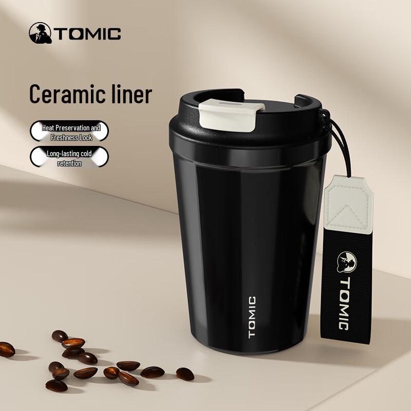 Temerk Ceramic Lined Insulated Coffee Cup
