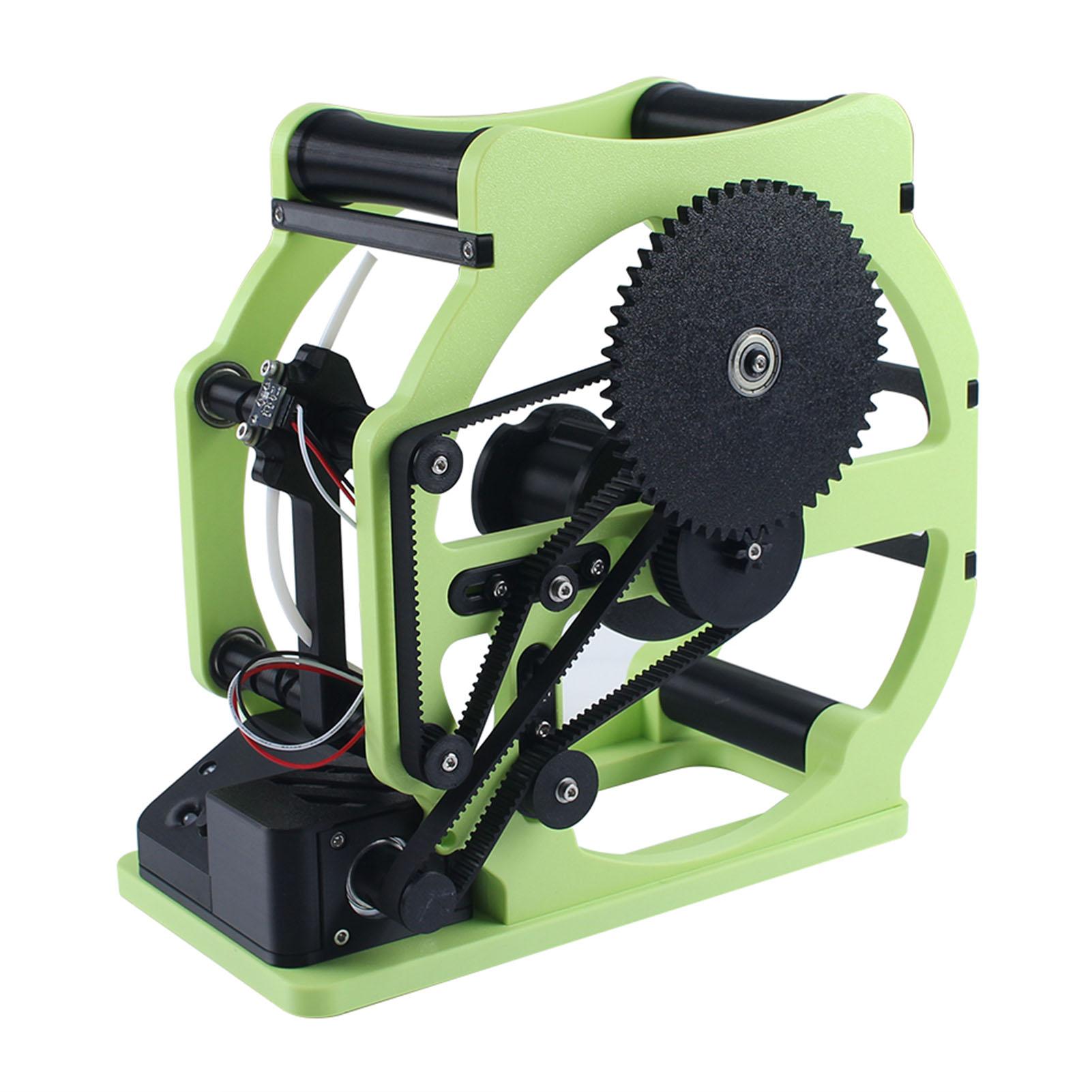 Vestidos Green 3D Printer Filament Respooler Double Layer Electric Filament Spool Winder For Pla Petg Abs Tpu Nylon