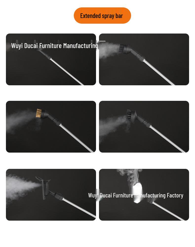 Portable High-Pressure Steam Cleaner for Kitchen Degreasing