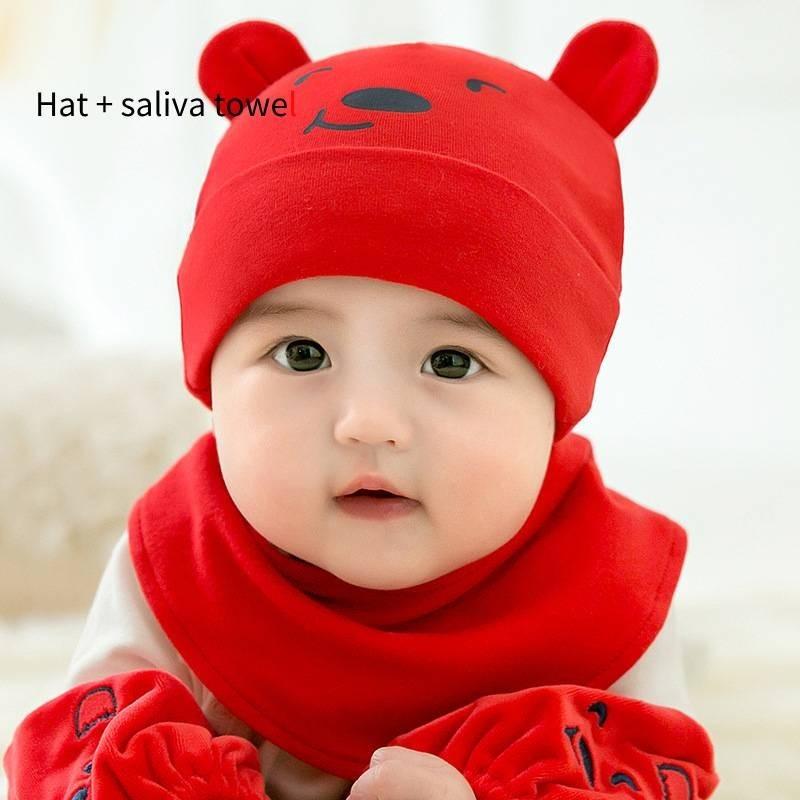 Cute And Lovely Cotton Baby Hat For Newborns In Autumn And Winter