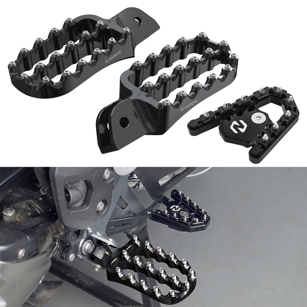 Motorcycle Large Footrests Footpeg/Brake Pedal Extension Tip for BMW R1250GS R1250 GS R 1250 GS 2019 2020 2021 2022 2023
