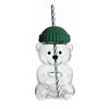 Ins-style Little Bear Glass Straw Cup