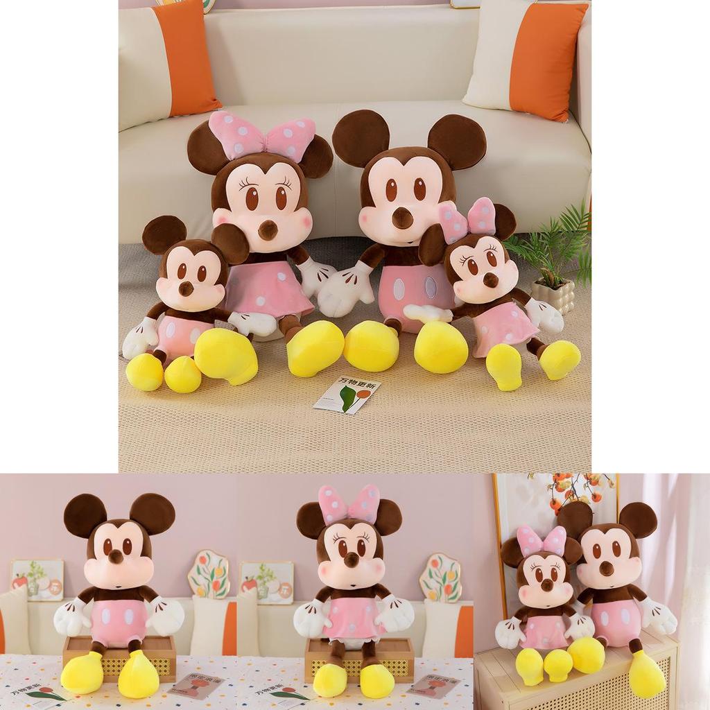 Disney Mickey Mouse Minnie Mouse Plush Stuffed Animal Toy Collectible Gift For Kids Wedding Party Decor