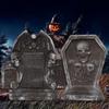 Lifelike for Outdoor Party Props Fake Tombstone Halloween Ornaments Halloween Sign Garden Decor