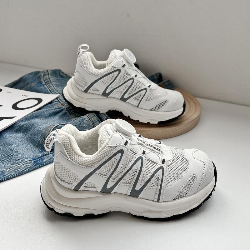 

Детская спортивная обувь, дышащая летняя повседневная обувь, уличная походная обувь, детская сетчатая обувь для папы 37 белый