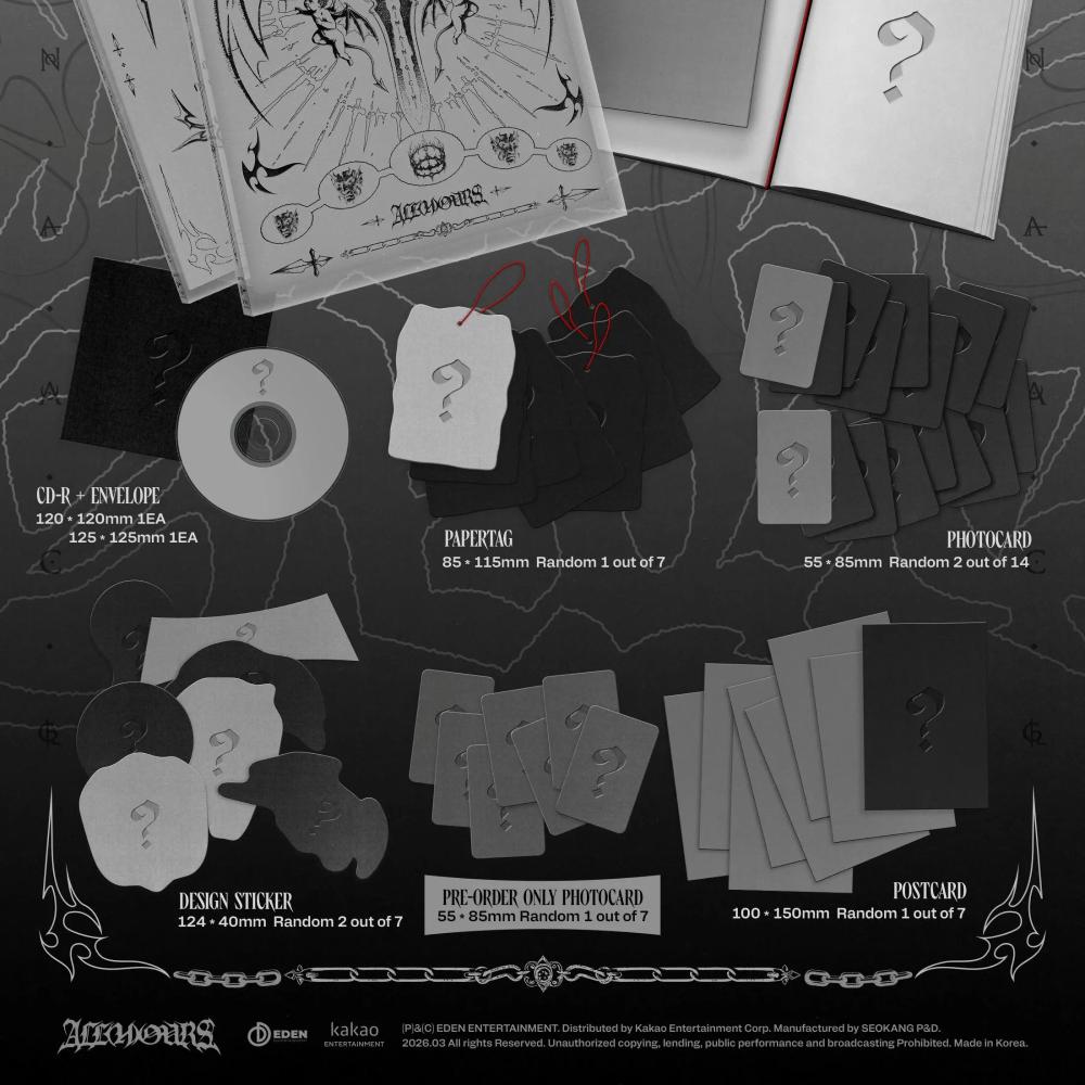 ALL(H)OURS - [NO DOUBT] 5th Mini Album