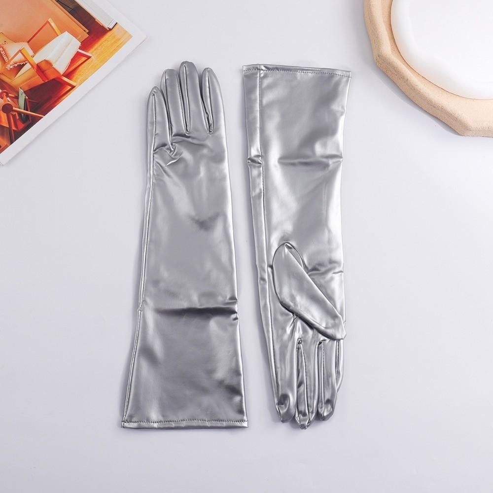Warm Insulated Gloves Touch Screen Capability 5-Finger Gloves Cozy Long Gloves Winter Season