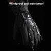 Winter-Skihandschuhe, wasserdicht, Touchscreen, Thermohandschuhe, winddicht, warme Handschuhe für kaltes Wetter