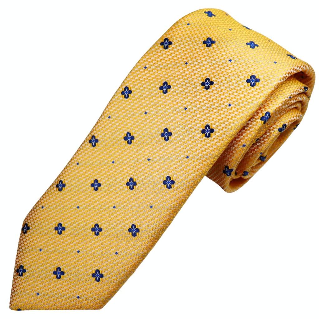 Michiko London Bonded Fabric with Lining for Made In KOSHINO Brand Komon Wrinkle-Resistant Volume, Japan, Necktie, Pattern, 100% Silk, Unisex, MKJ-039