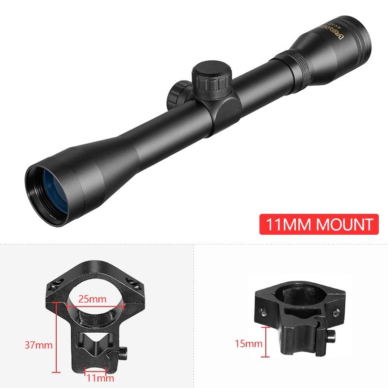 4x32 Hunting Optical Hare Short Air Rifle Scope Tactical Sight Sniper Shooting Airsoft Guns Tactical Riflescope
