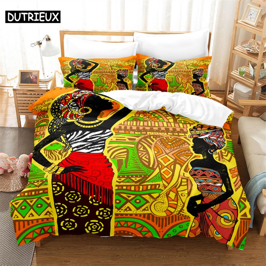 3D Digital Printing Fashion Design Creative Pictures Bedding Set Queen Size Duvet Cover Set