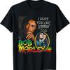 T-shirt officiel Bob Marley Jammin T-shirt unisexe Chemises T-shirts essentiels pour la salle de sport