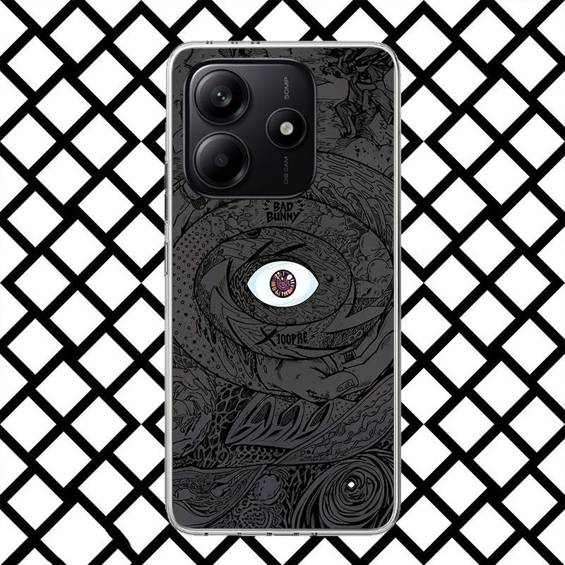 

Bad Bunny X100pre Phone Case for Xiaomi Redmi Note 15 14 14S 13 12 12S 11 Pro Plus 11E 11T 11S 10S 5G Soft Cover Fundas Redmi No Redmi Note 10(10S)